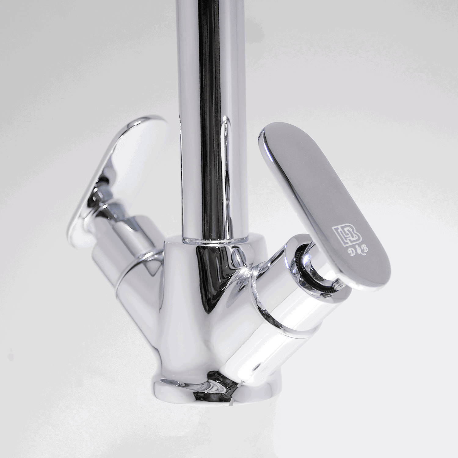 Olivia Center Hole Basin Mixer Ideal Tap for Kitchen & Bathroom with Brass Legs Connector Faucet Set - D&B Bathware