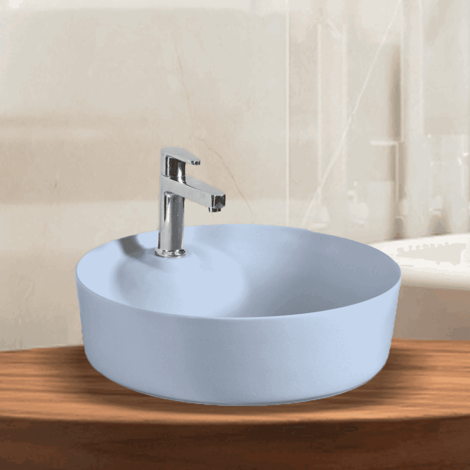 Omega Ocean Matt Table Top Basin | Tranquil Elegance for Your Bathroom - D&B Bathware