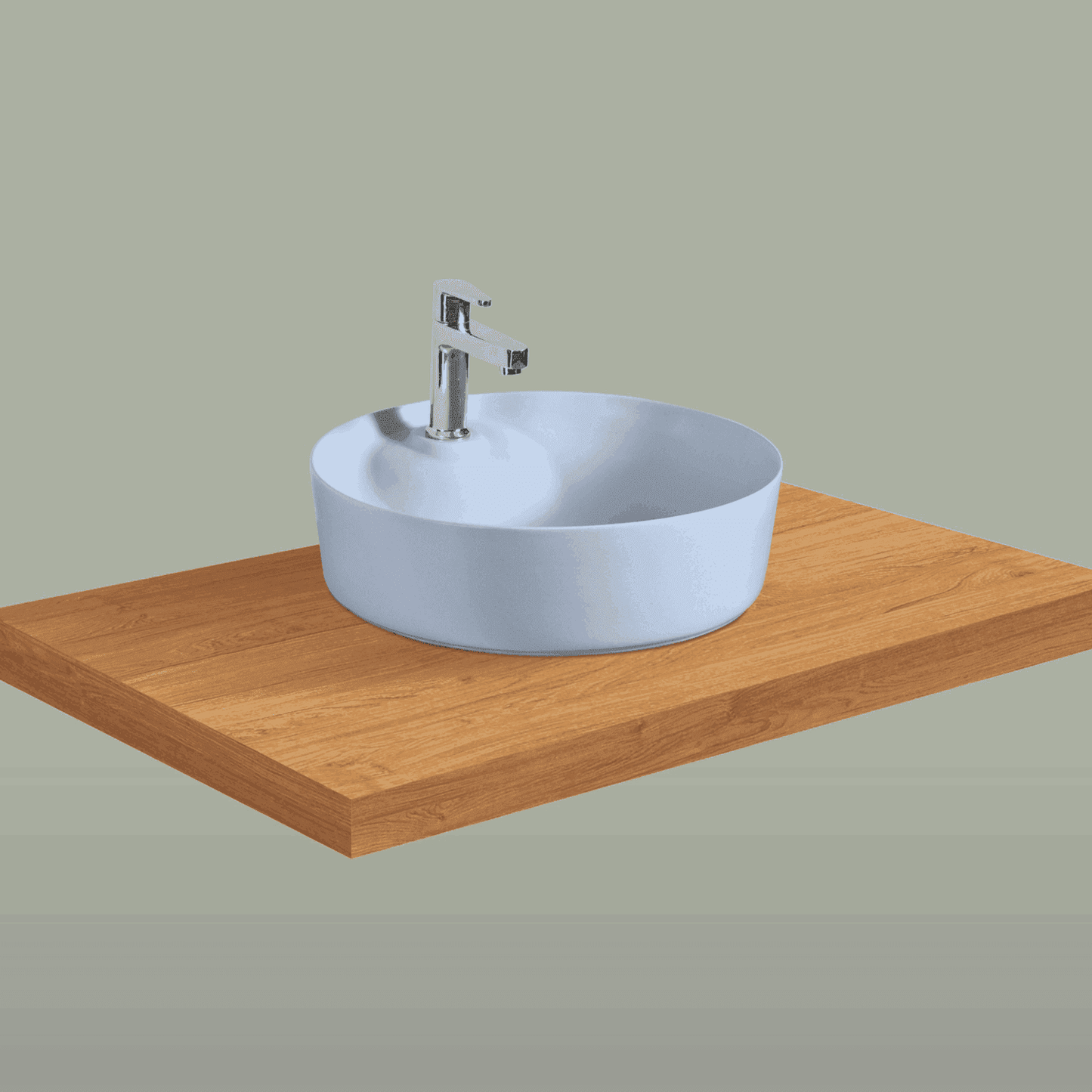 Omega Ocean Matt Table Top Basin | Tranquil Elegance for Your Bathroom - D&B Bathware