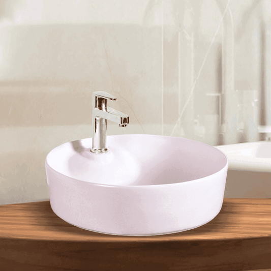 Omega Peach Matt Table Top Basin | Warm Elegance for Your Bathroom - D&B Bathware