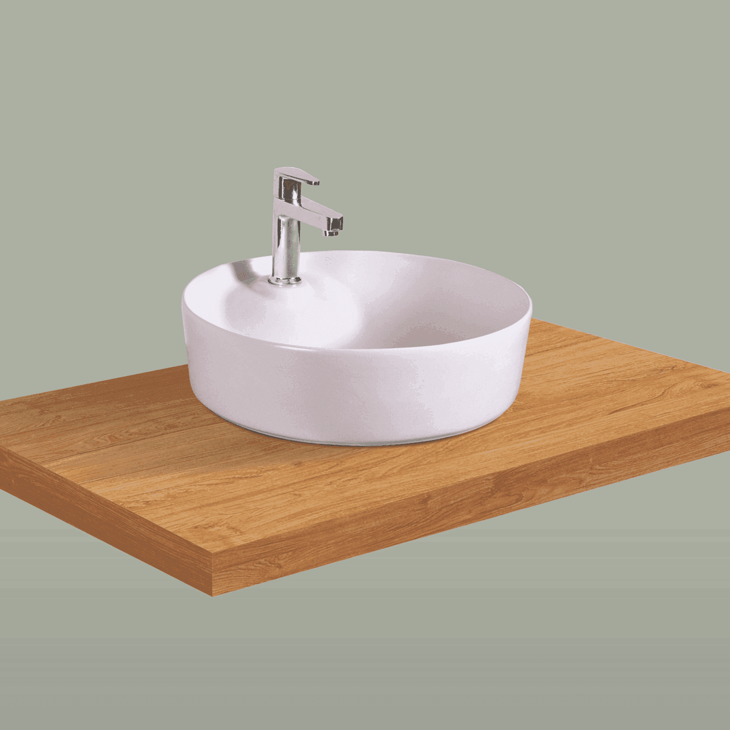 Omega Peach Matt Table Top Basin | Warm Elegance for Your Bathroom - D&B Bathware