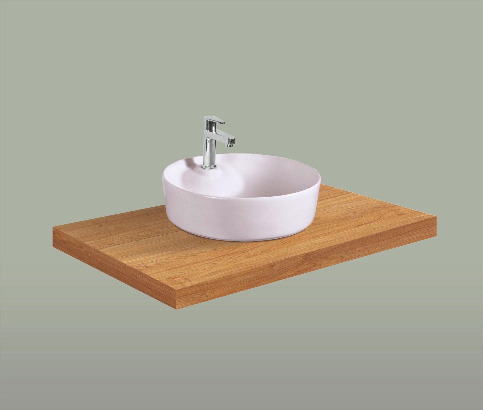 Omega Peach Matt Table Top Basin | Warm Elegance for Your Bathroom - D&B Bathware