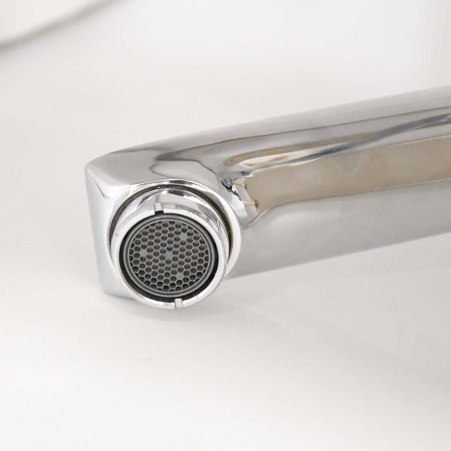 PICCOLO Wall-Mounted Wash Basin Diverter Upper Part Tap with Brass Spout Stylish - D&B Bathware