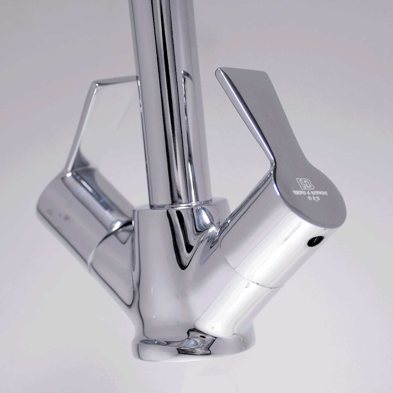 Piccolo Center Hole Basin Mixer Ideal Tap for Kitchen & Bathroom with Brass Legs Connector Faucet Set - D&B Bathware
