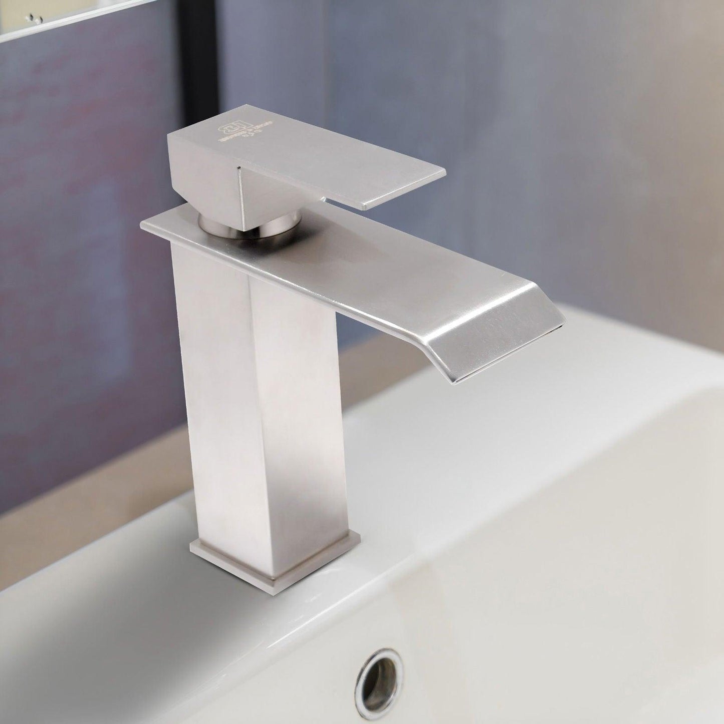 Premium Artistic Designer Basin Mixer Tap Matt Finish Single Lever Faucet Set - D&B Bathware