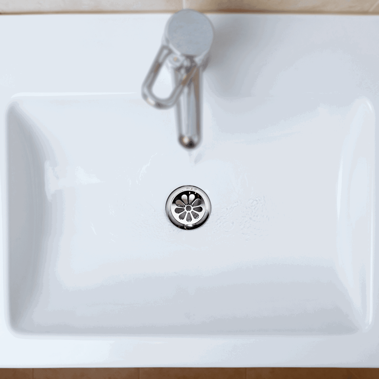 Premium Brass Wash Basin Drain Waste Coupling with Full Thread Design | Long-Lasting Grid Strainer for Efficient Drainage - D&B Bathware