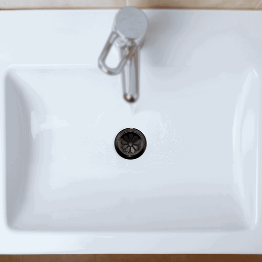 Premium Brass Wash Basin Drain Waste Coupling with Full Thread Design | Long-Lasting Grid Strainer for Efficient Drainage - D&B Bathware