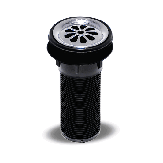 Premium Brass Wash Basin Drain Waste Coupling with Full Thread Design | Long-Lasting Grid Strainer for Efficient Drainage - D&B Bathware