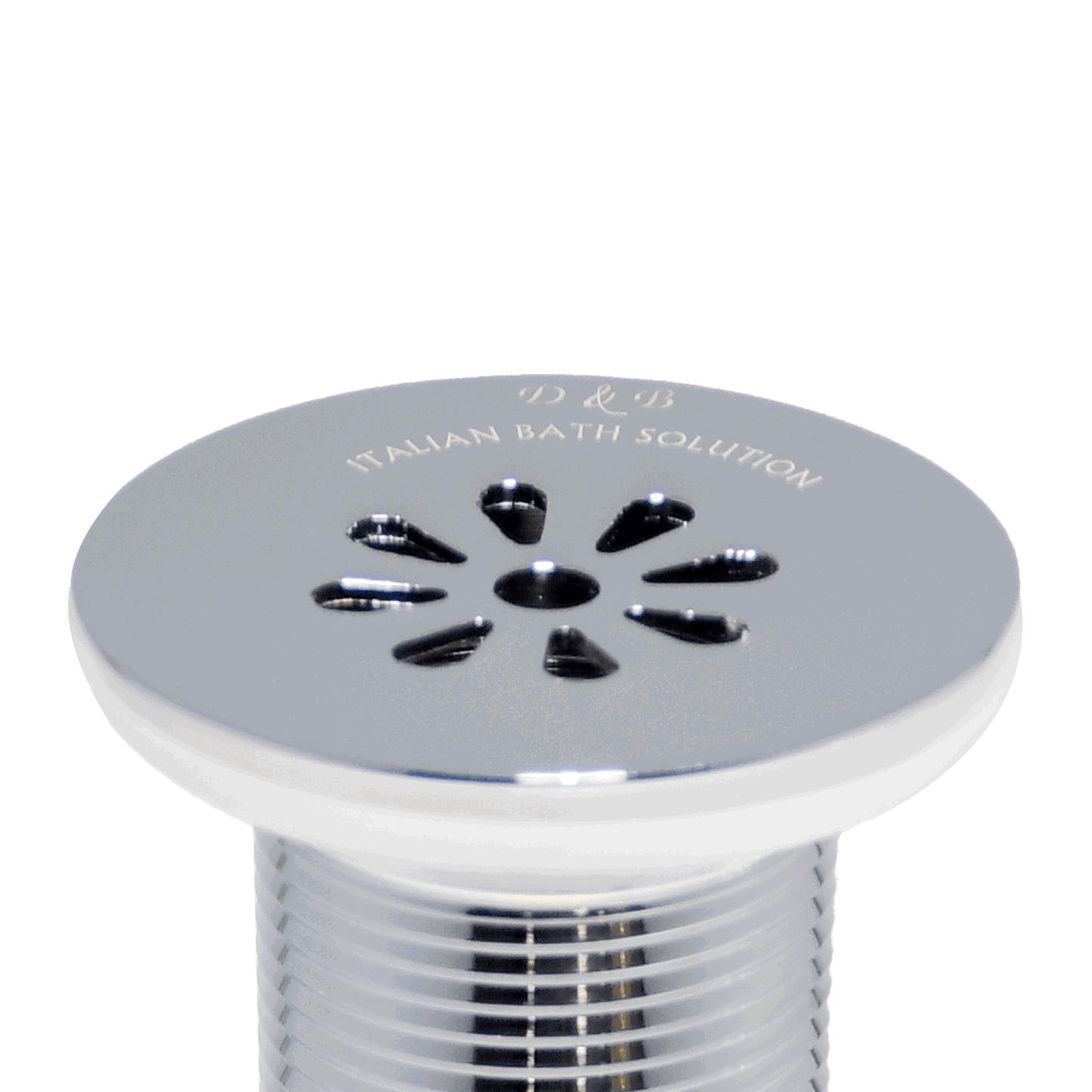 Premium Full Brass Wash Basin Drain Waste Coupling with Full Thread Design | Long-Lasting Grid Strainer for Efficient Drainage - D&B Bathware