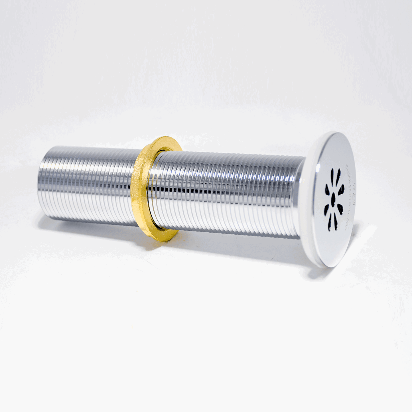 Premium Full Brass Wash Basin Drain Waste Coupling with Full Thread Design | Long-Lasting Grid Strainer for Efficient Drainage - D&B Bathware