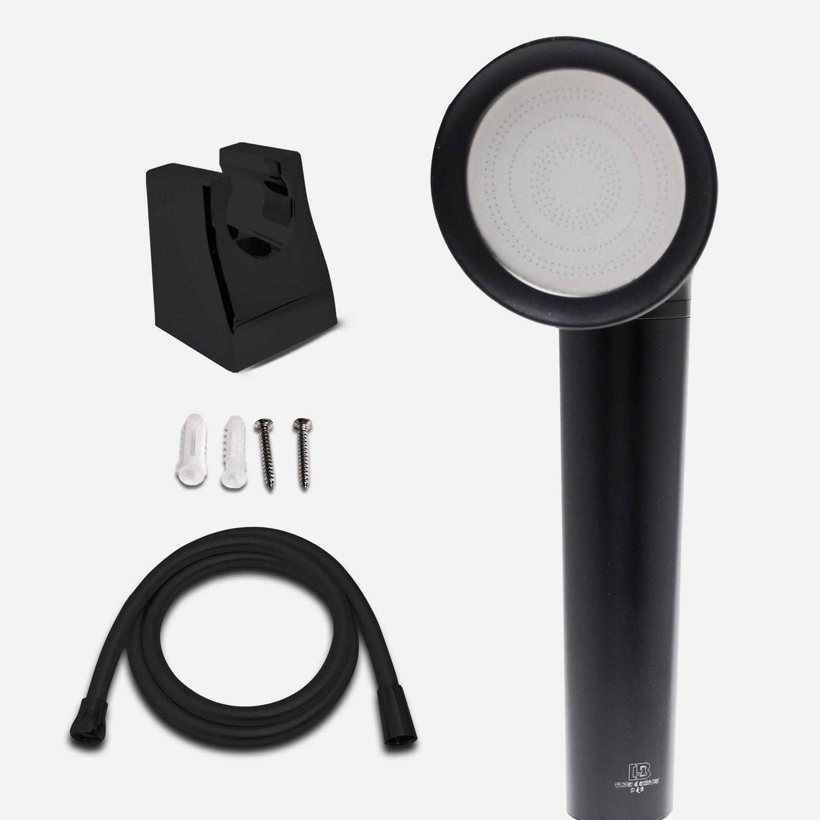 Round Hand Showers (Single Flow)(Beast Black) - D&B Bathware