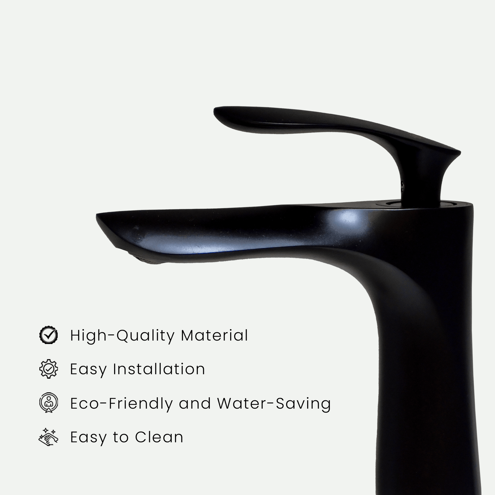 Short Boy Basin Mixer | Modern Bathroom Taps for Compact Spaces - D&B Bathware