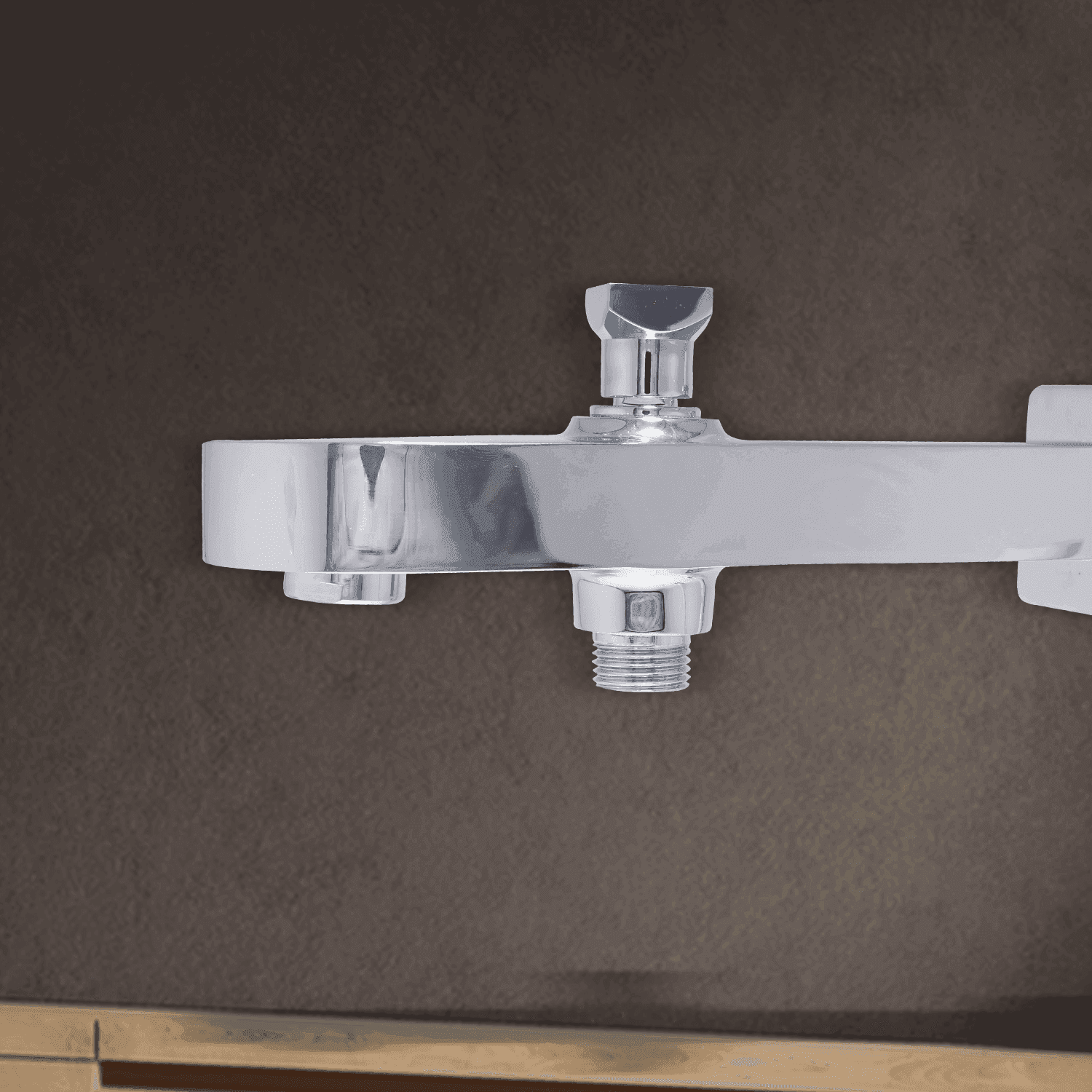 Tip-Ton High-Flow Brass Bath Spout Tub Filler | Tap Ideal for Bath |Brass Flange - D&B Bathware