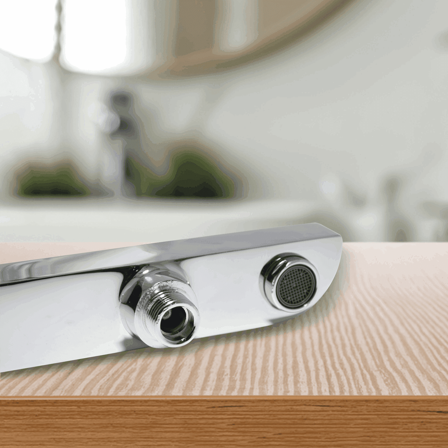 Tip-Ton High-Flow Brass Bath Spout Tub Filler | Tap Ideal for Bath |Brass Flange - D&B Bathware