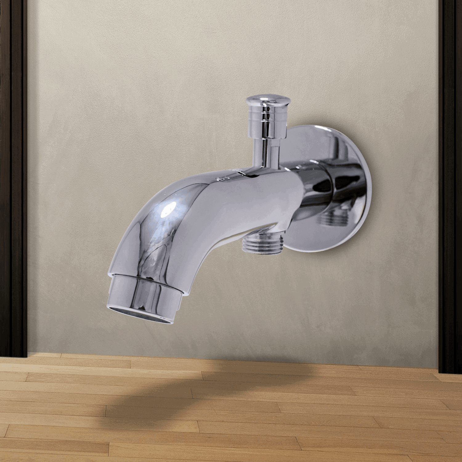 Tip Top Spout (Silver): Sleek & Versatile Design - D&B Bathware