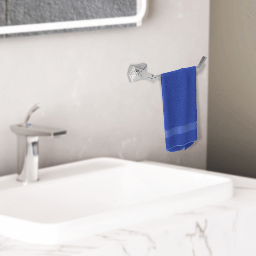 Towel Ring - Gloria Series in Silver | Stylish Bathware Accessories - D&B Bathware