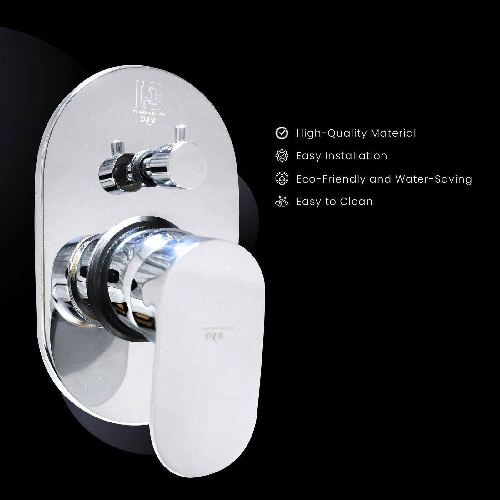 Wall Mounted Single Cold Water Upper Part | Modern Bathroom Faucet for Cold Water Supply - D&B Bathware