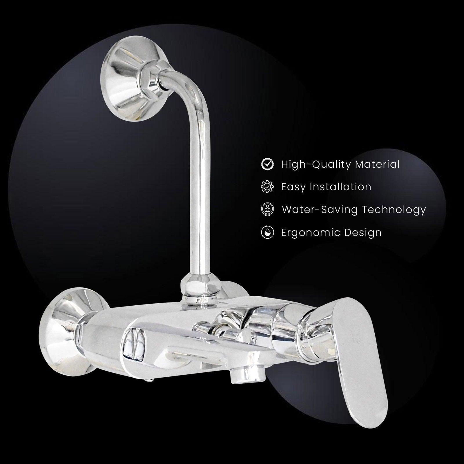 Wall Mounted Hot & Cold Mixer Upper Part | Basin & Bath Faucet for Modern Bathrooms - D&B Bathware