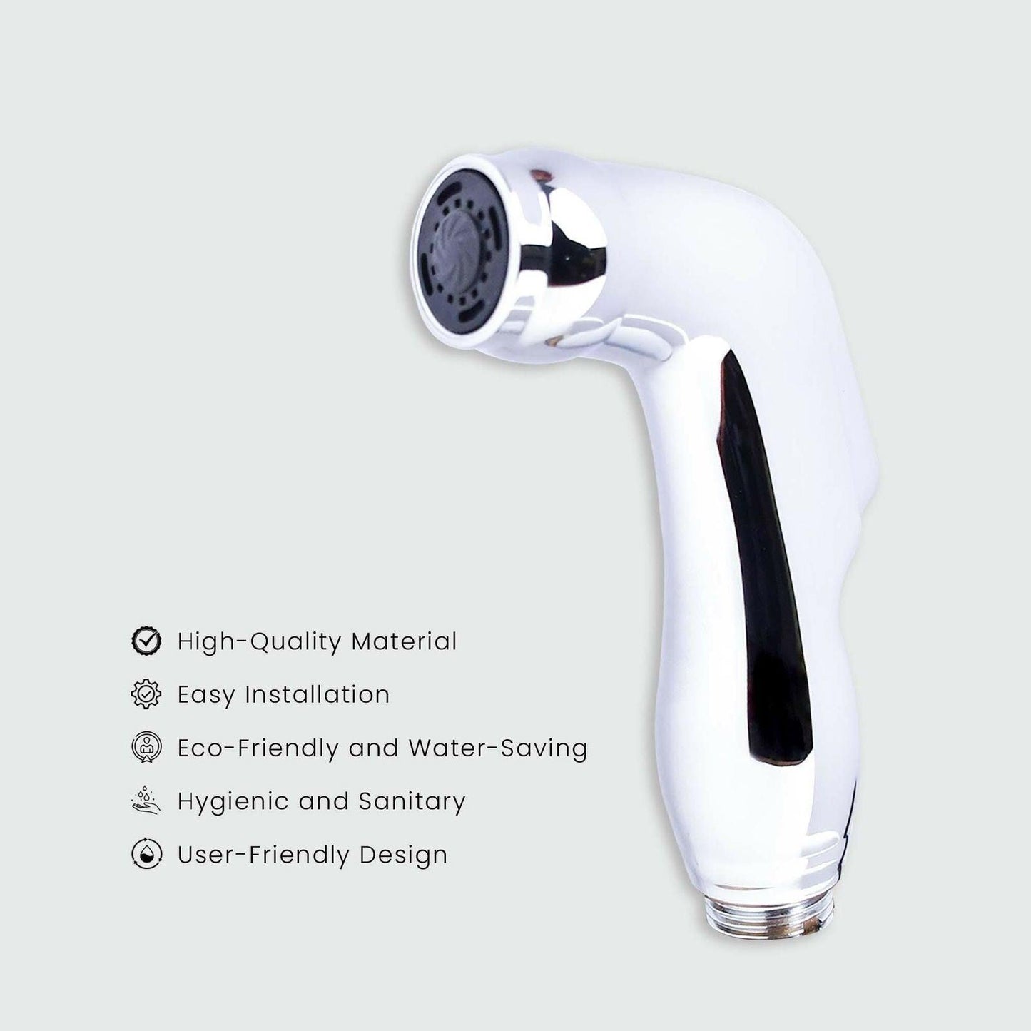 Wall Mount Toilet Spray Gun Only - Modern Tap with Jet Spray for Bathroom Health - D&B Bathware