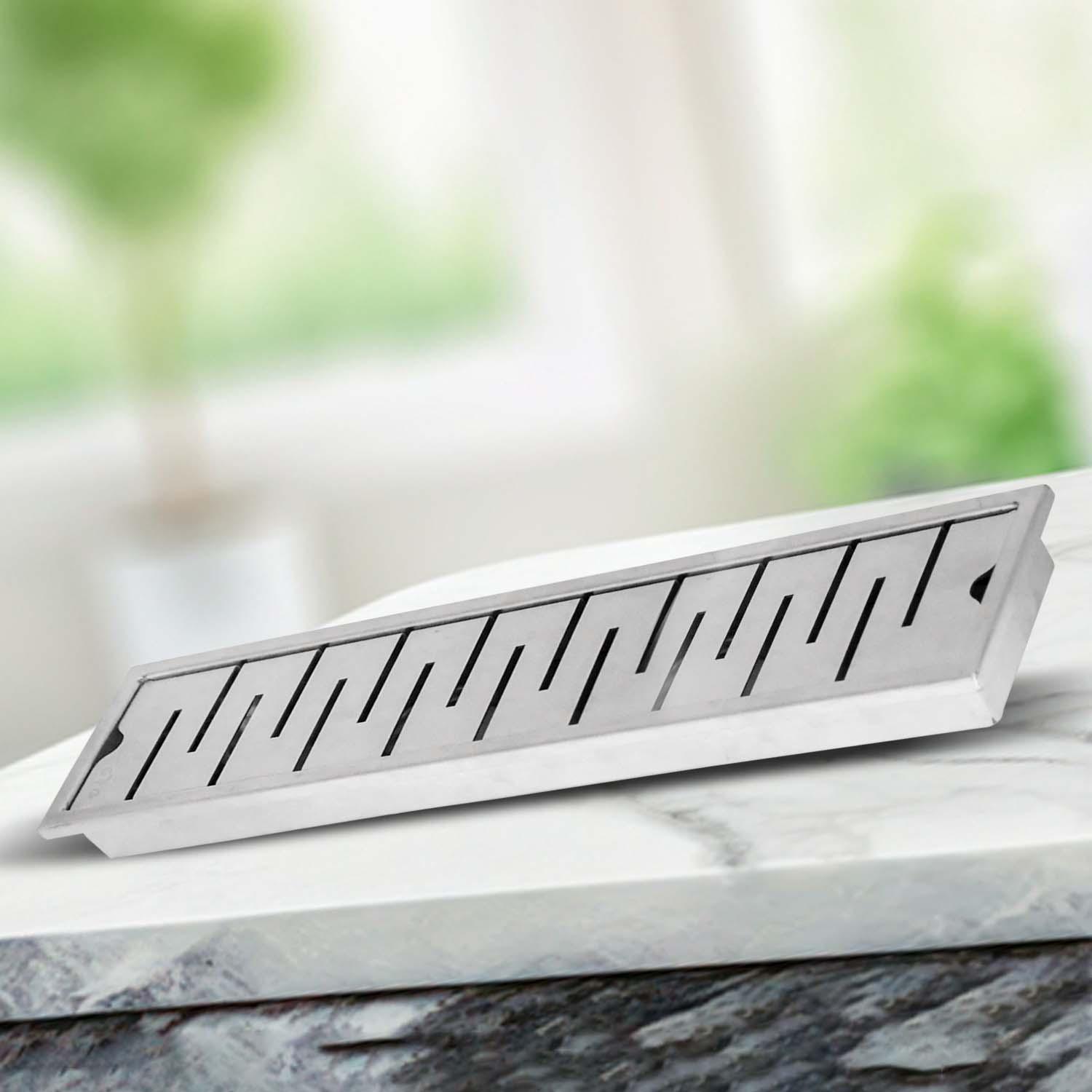 17.7 * 3.9 Inch String Shower Drain Channel SS304 Floor Drain for Bathroom - Drain Trap - D&B Bathware