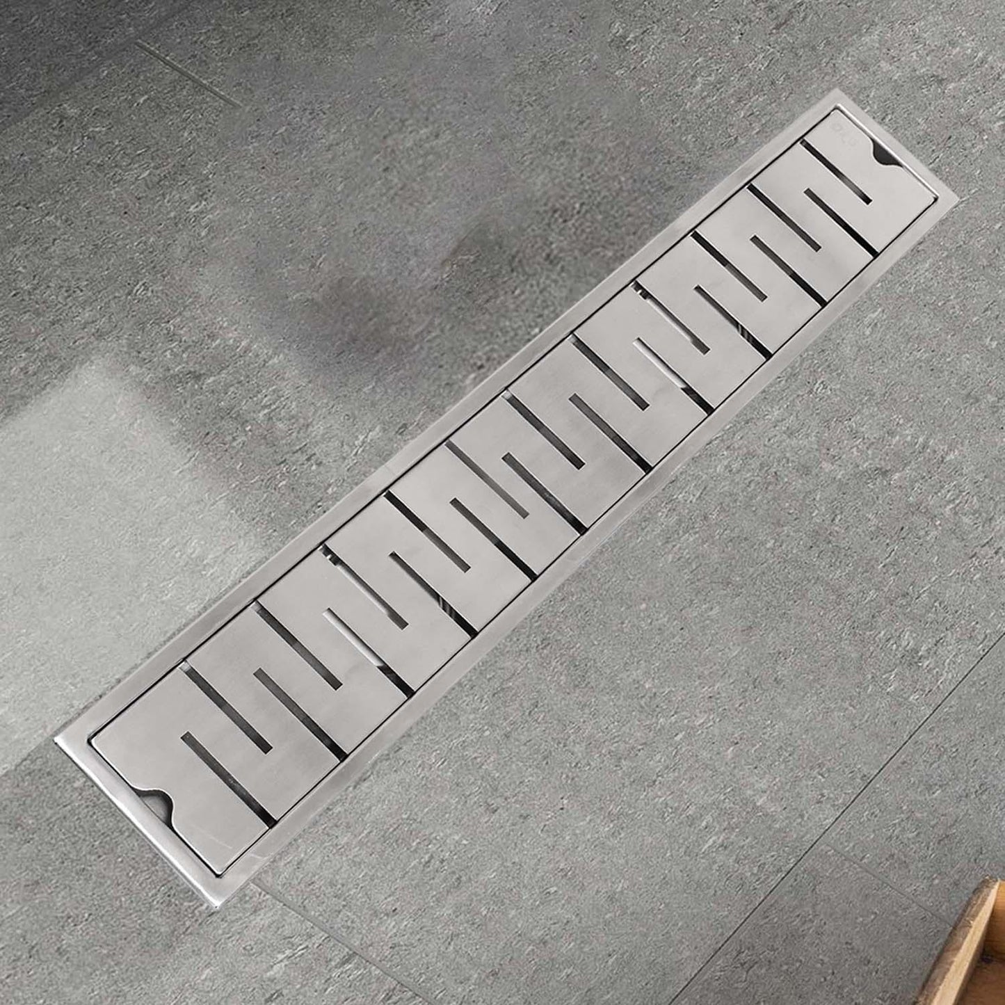17.7 * 3.9 Inch String Shower Drain Channel SS304 Floor Drain for Bathroom - Drain Trap - D&B Bathware