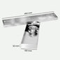 17.7 * 3.9 Inch Tylo Tile Insert Shower Drain Channel SS304 Floor Drain for Bathroom - Cockroach Trap - D&B Bathware