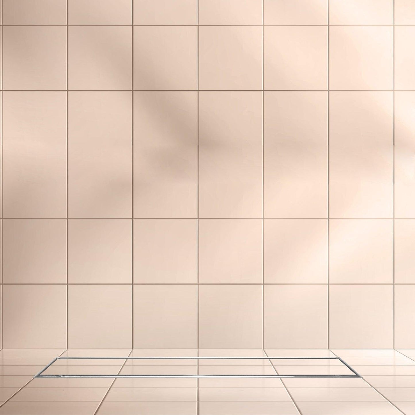 17.7 * 3.9 Inch Tylo Tile Insert Shower Drain Channel SS304 Floor Drain for Bathroom - Cockroach Trap - D&B Bathware