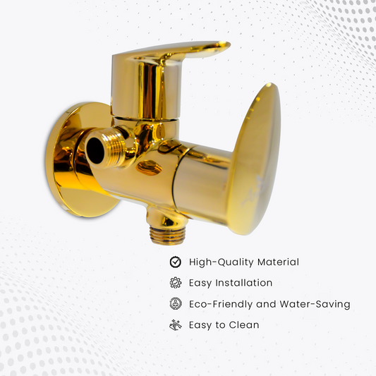 2 WAY ANGLE VALVE NAUTICA GOLD 1