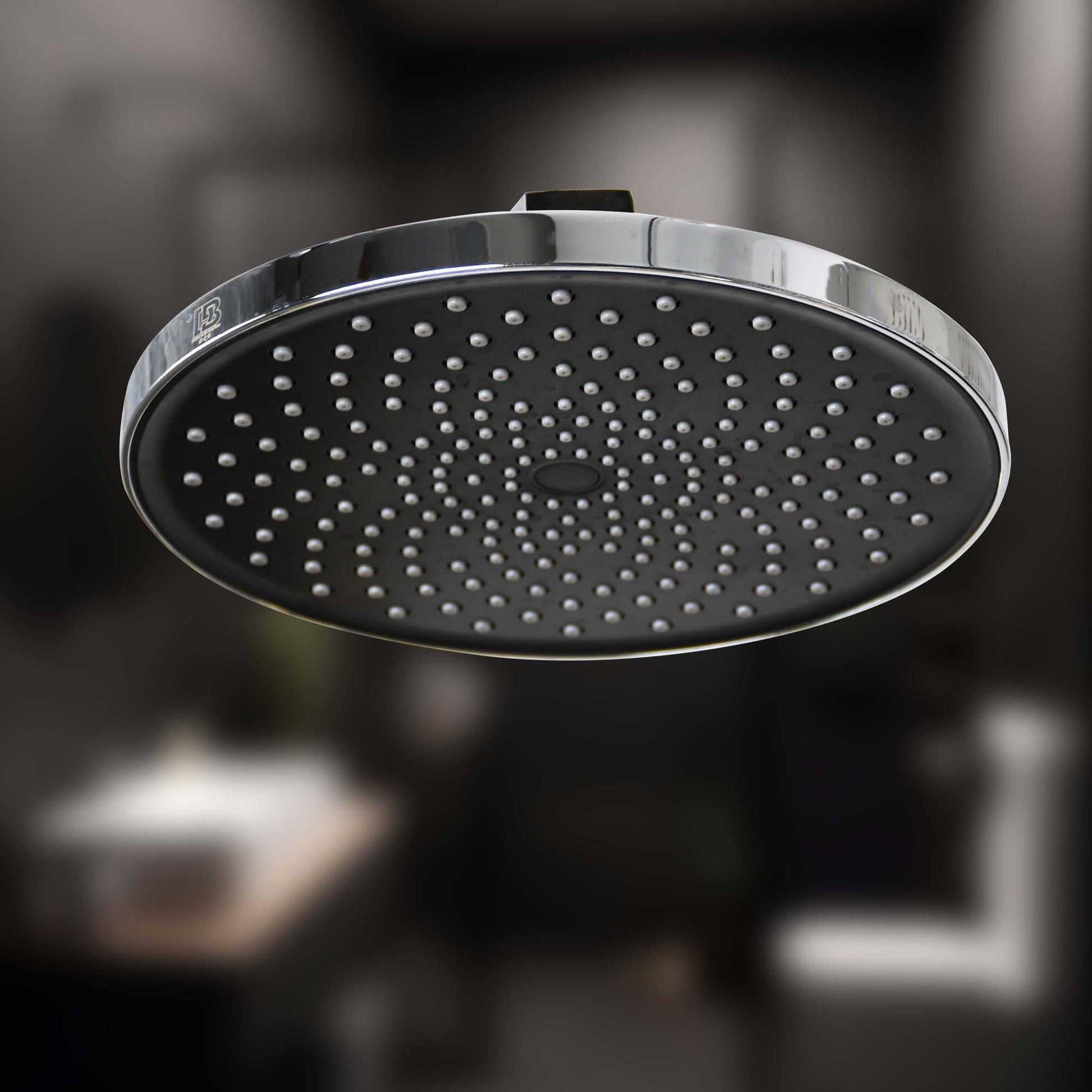 D&B BATHWARE Modern 9x9 Inch Round Shower Head - Sleek Design for Refreshing Bath Shower Head - D&B Bathware