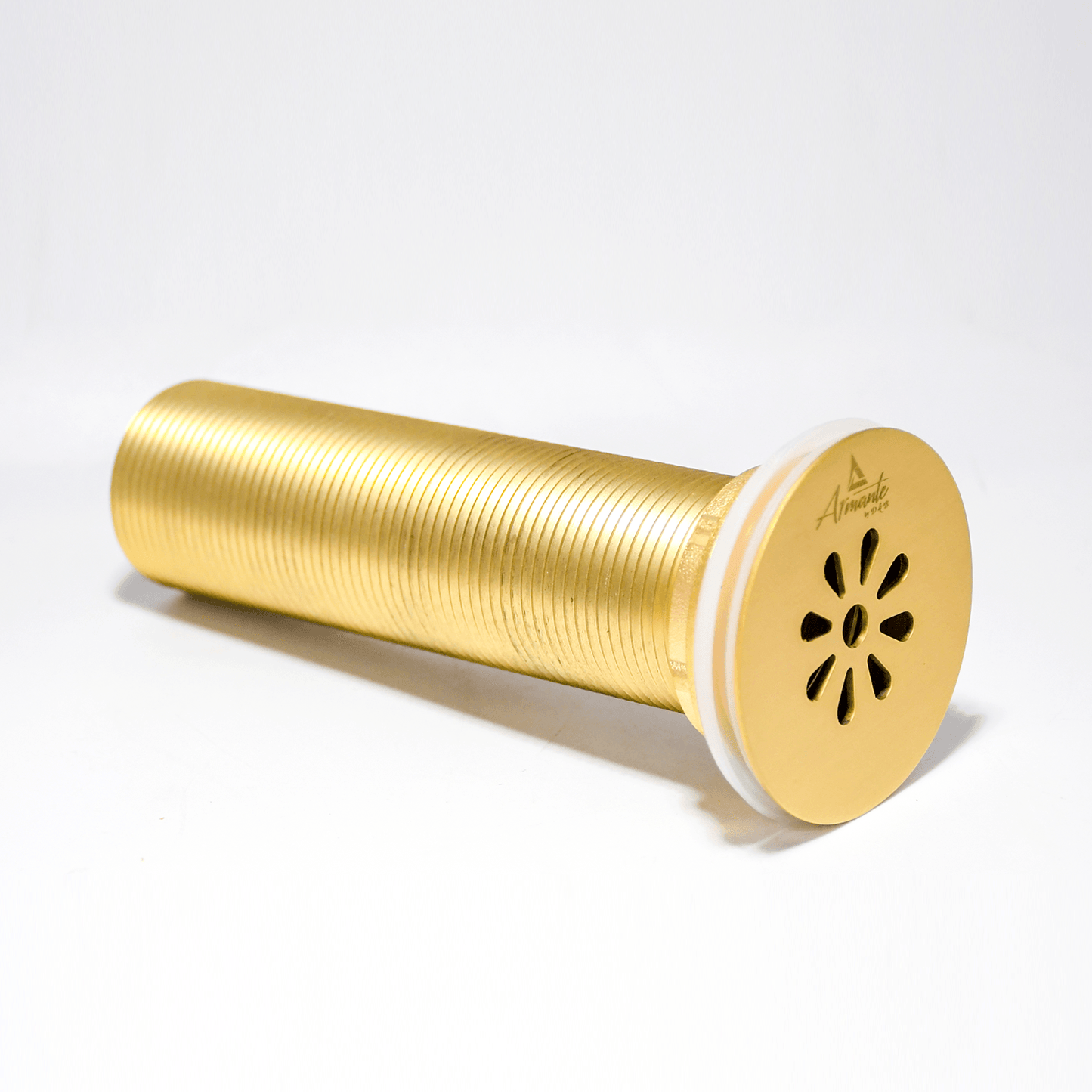 Premium Full Brass Wash Basin Drain Waste Coupling with Full Thread Design | Long-Lasting Grid Strainer for Efficient Drainage - D&B Bathware