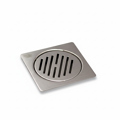 5x5 Inch Stainless Steel Locking Floor Drain Jali – Anti-Clog Cover( SQUARE 541 )