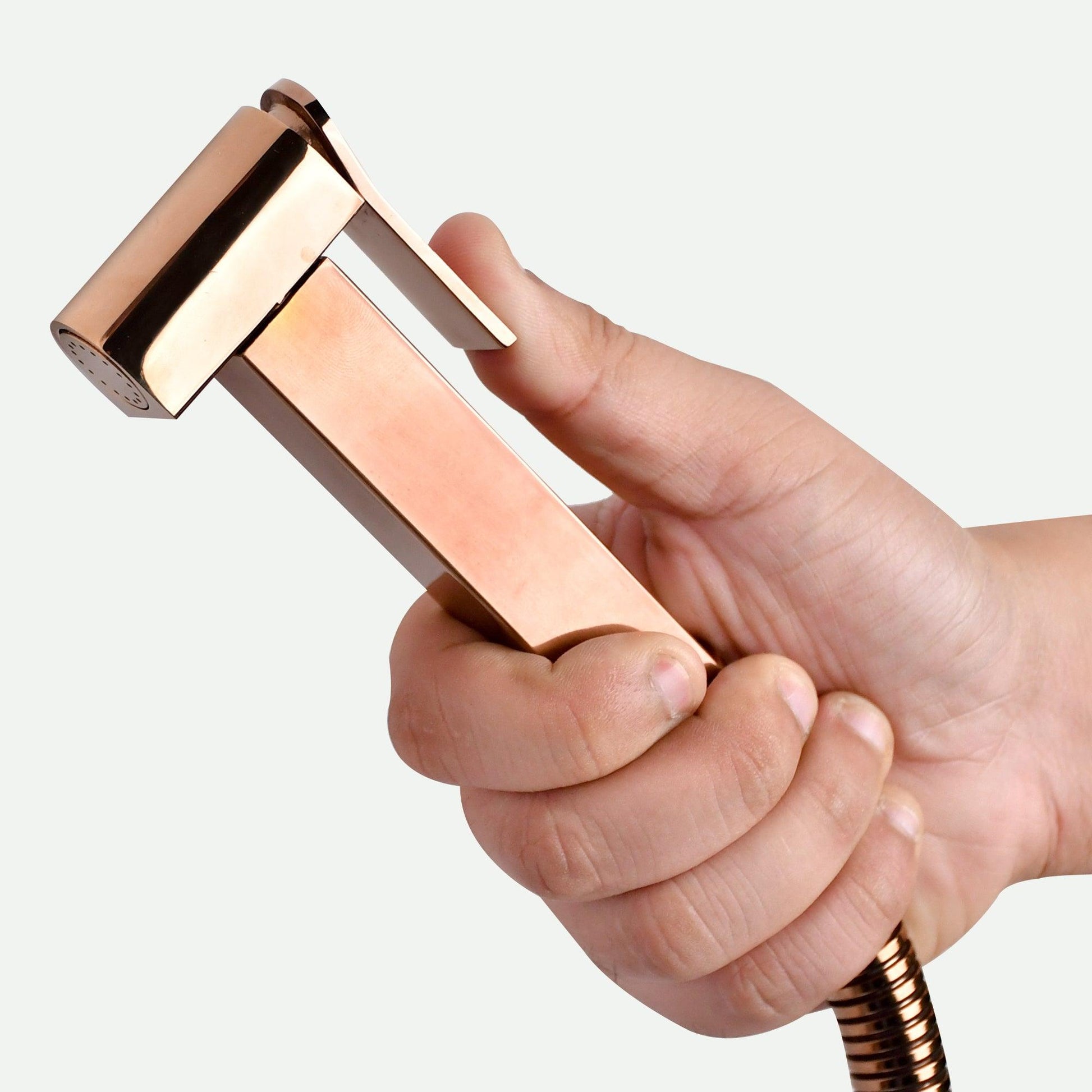 Toilet Spray Hygiene Faucet(Plushy Rose Gold) - D&B Bathware