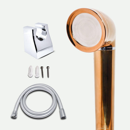 Round Hand Showers (Single Flow) (Plushy Rose Gold) - D&B Bathware