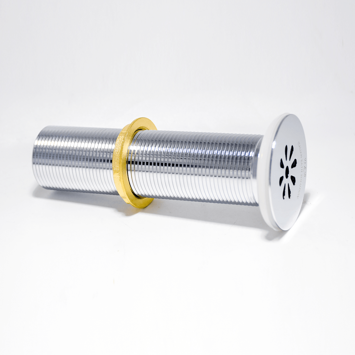 Premium Full Brass Wash Basin Drain Waste Coupling with Full Thread Design | Long-Lasting Grid Strainer for Efficient Drainage - D&B Bathware