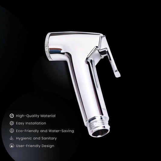 ABS Chrome Hygiene Gun Only- Modern Tap with Jet Spray for Bathroom Fittings - D&B Bathware