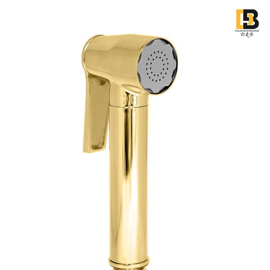 Amiga Full Brass Toilet Hygiene Spray Faucet – Premium Health Faucet for Bathroom-Empire Gold
