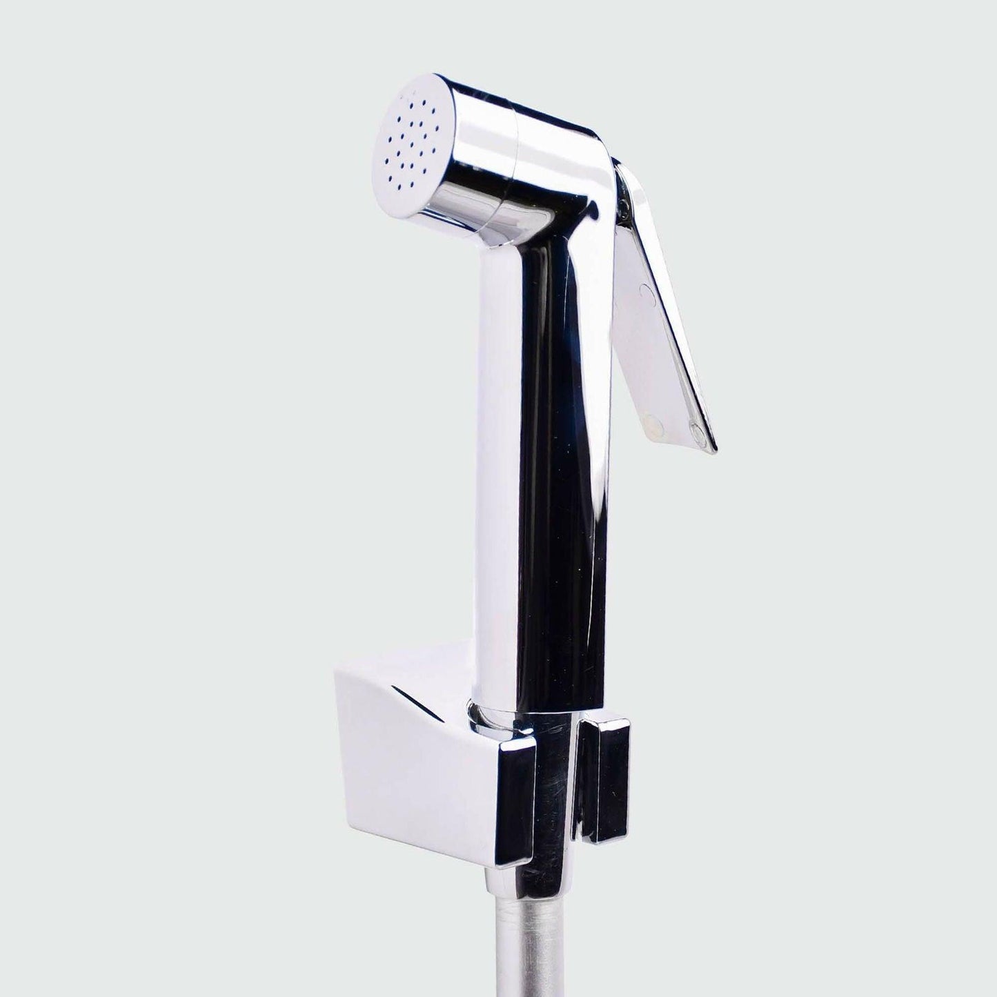 ABS Shine Chrome Toilet Spray Hygiene Faucet - Silver Health Faucet Gun for Toilet Hygiene - D&B Bathware
