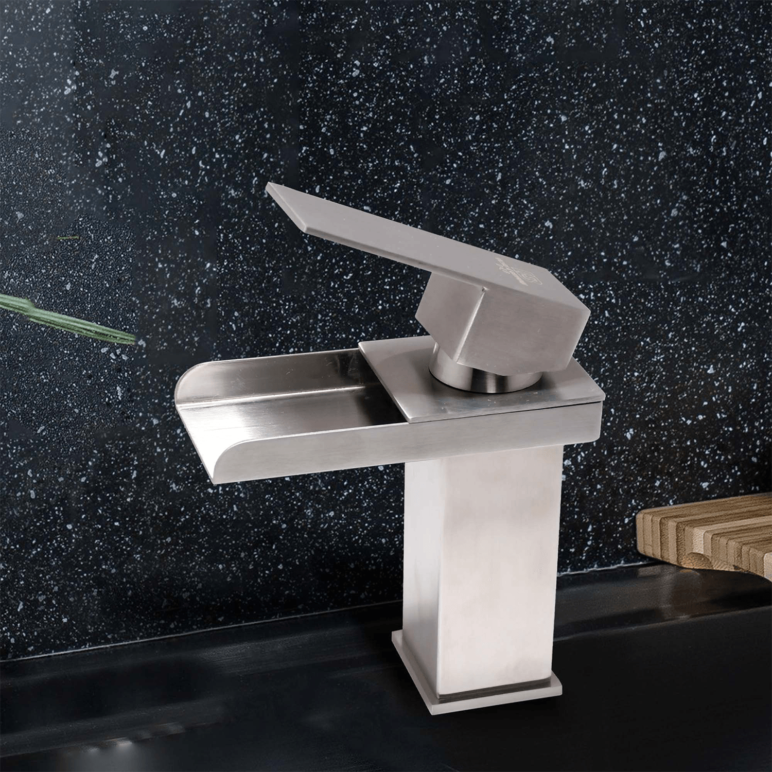 Artistic Designer Single Lever Basin Mixer Tap SUS 304 Matt Finish Faucet Ideal for Kitchen & Bathroom | Hole Diameter 60 mm | Open Hole Faucet (Tall Boy) - D&B Bathware