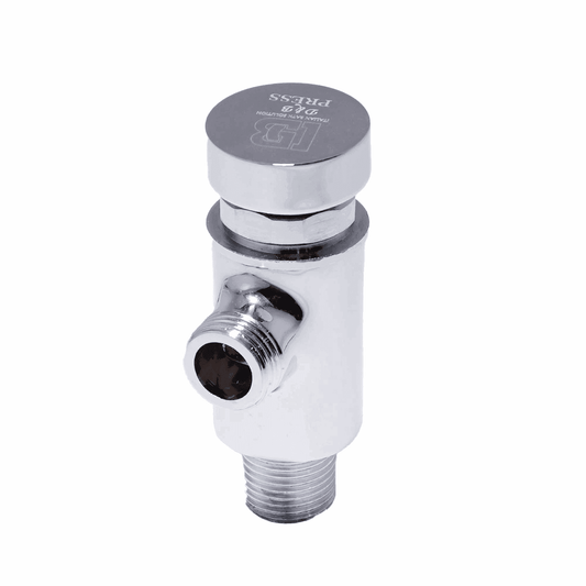 D&B BATHWARE Brass Angle Valve With Flange for Bathroom Faucet Set - D&B Bathware