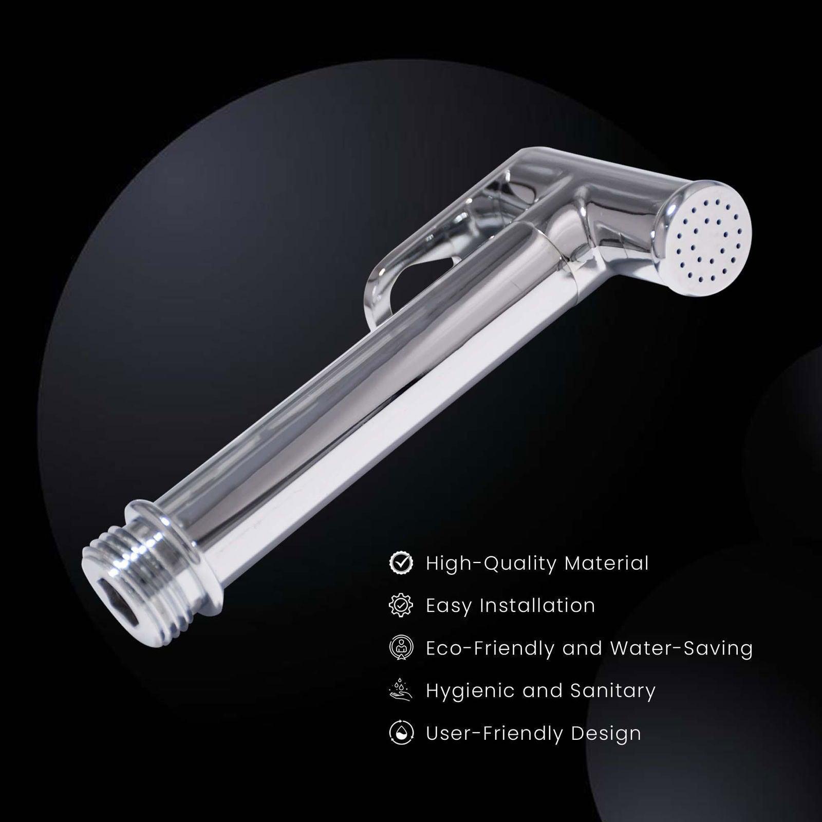 D&B BATHWARE Brass Toilet Spray with 1m Hose Lightweight Jetspray - D&B Bathware