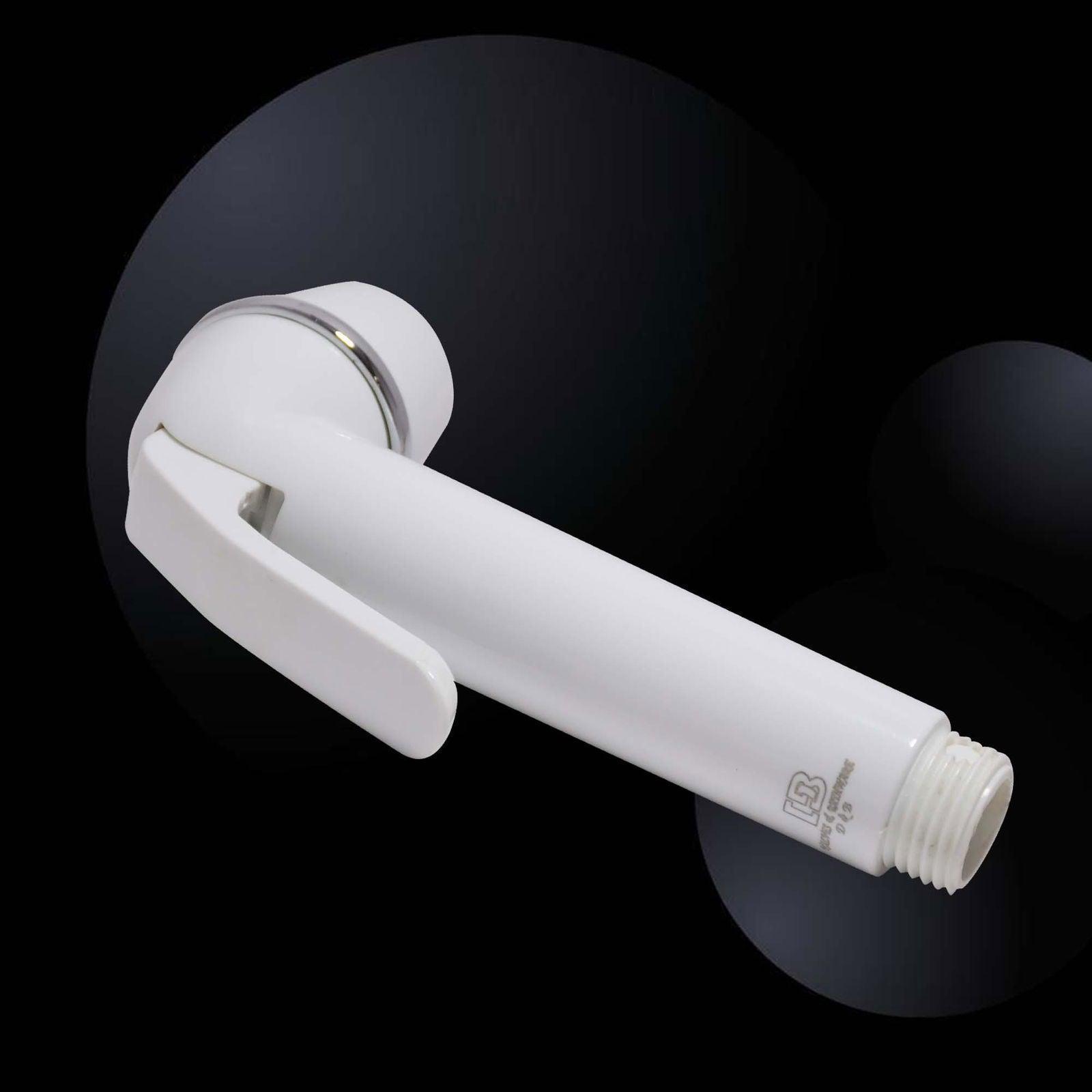 D&B BATHWARE Toilet Jet Spray Kit – 1m Hose with Wall Bracket for Seamless Wall-Mount Setup - D&B Bathware