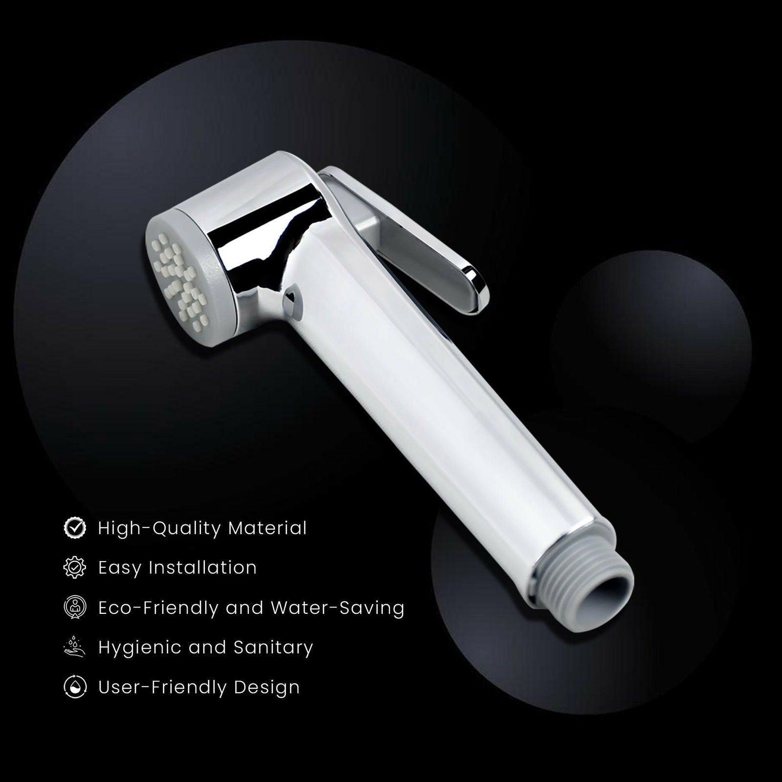 D&B BATHWARE by Abs Chrome Toilet Spray Hygiene DB-TLTHF6616 - D&B Bathware