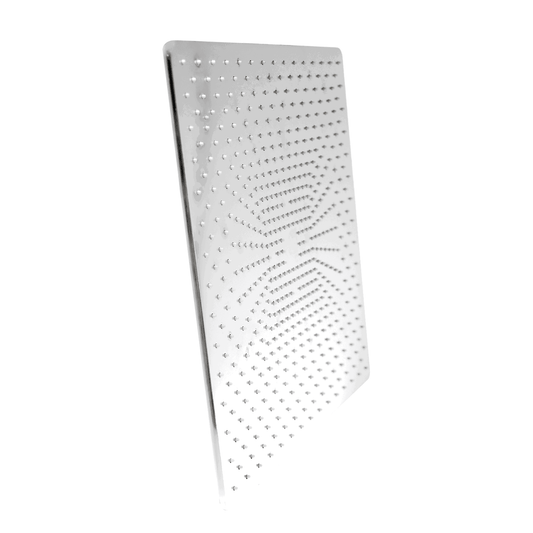 D&B Bathware Cozy Overhead Shower - Square Rain Shower Head | Slim Design | Ideal for Bathrooms | SUS 304 Grade | Chrome Finish (Silver, 10" Inch) - D&B Bathware
