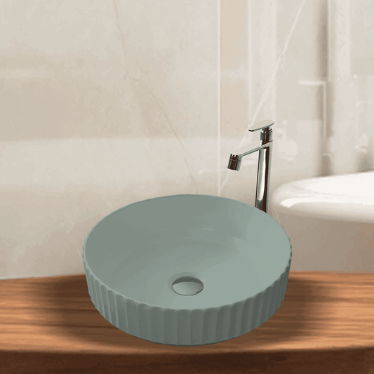 Daisy Olive Verde Table Top Basin | Fresh Elegance for Your Bathroom - D&B Bathware