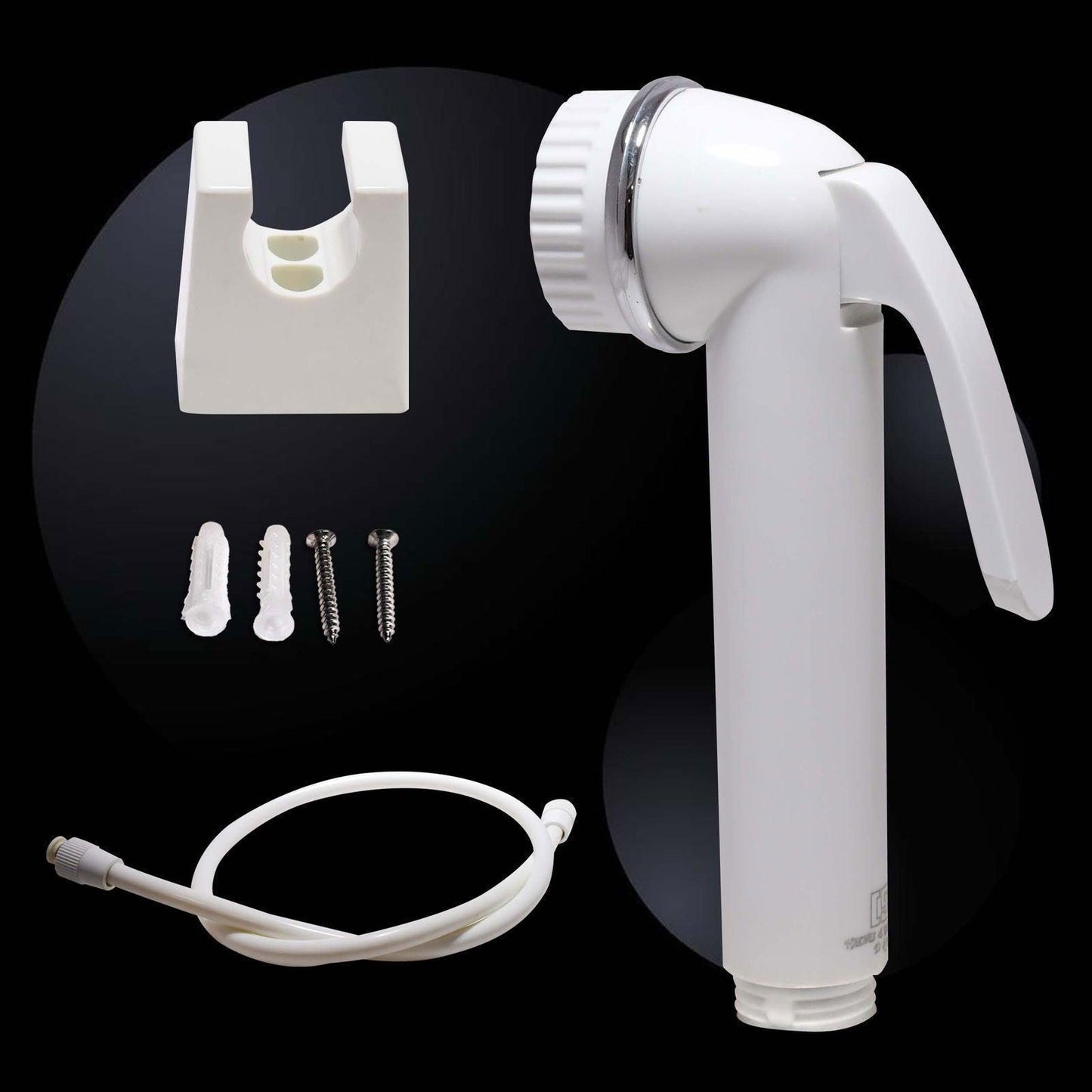 Deluxe Toilet Jet Spray Set – 1m Hose & Wall Bracket for Easy Wall-Mount Installation - D&B Bathware