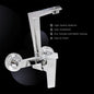 ENIGMA Brass Kitchen Sink Mixer Single Lever Wall Mounted Brass Spout Complete - D&B Bathware