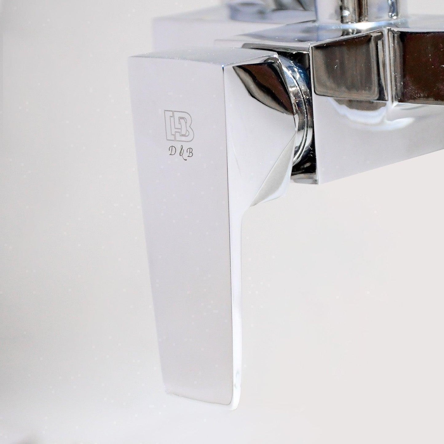 ENIGMA Brass Kitchen Sink Mixer Single Lever Wall Mounted Brass Spout Complete - D&B Bathware