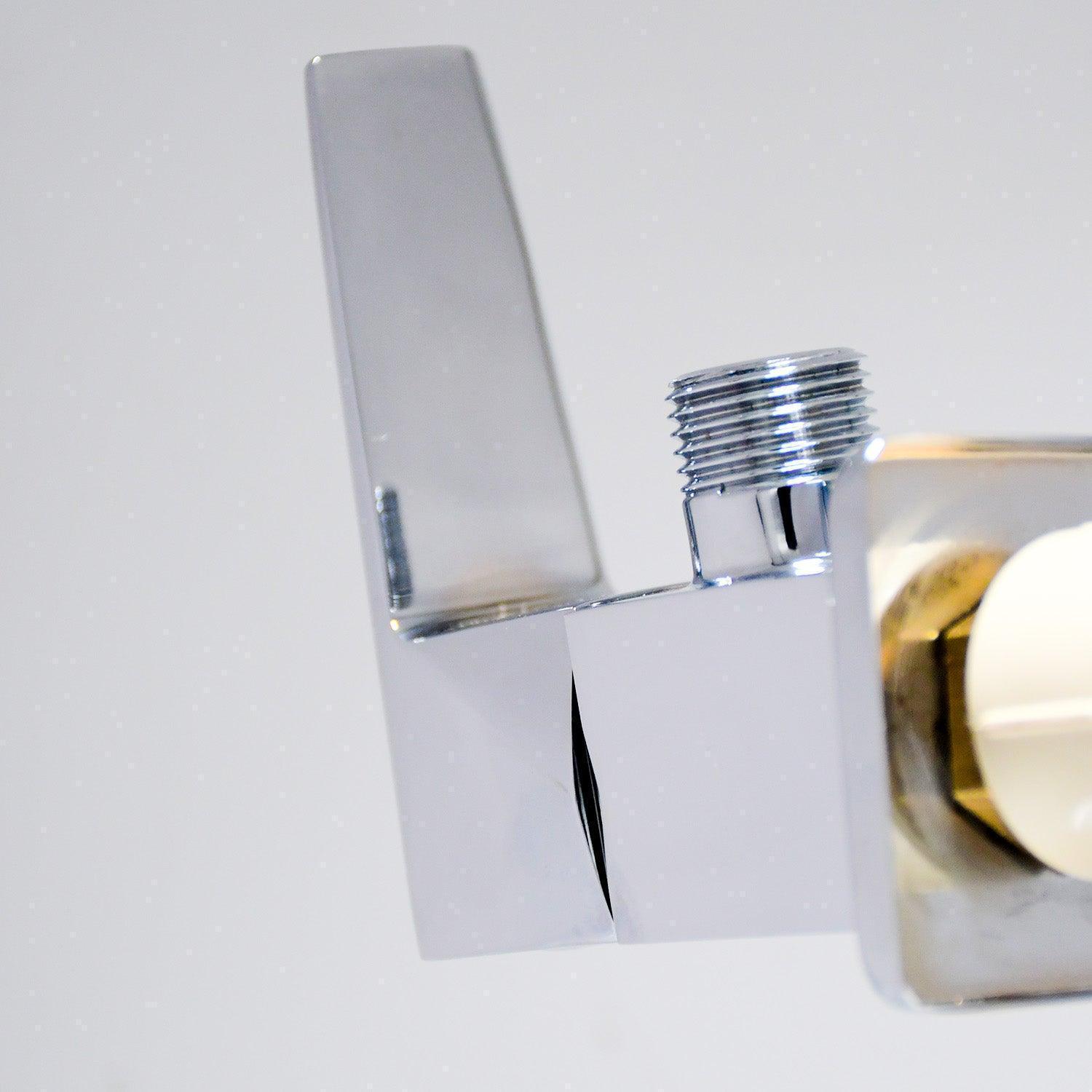 ENIGMA Full Brass Angle Valve Tap with Brass Flange – Durable Tap, Angle cock - D&B Bathware