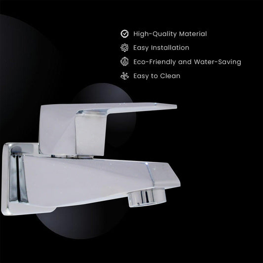 ENIGMA Full Brass Bib Cock Tap | Brass Flange Ideal for Bath & Kitchen High Flow - D&B Bathware