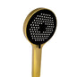 Fiona Brushed Gold Handheld Shower with 1.5 Meter PVC Hose & Holder –3 Spray Settings